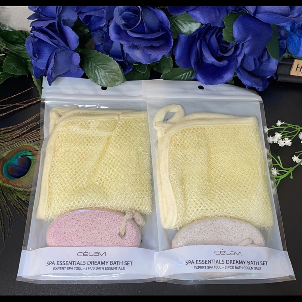 Célavi Spa Essentials Dreamy Bath Set (Pink)
